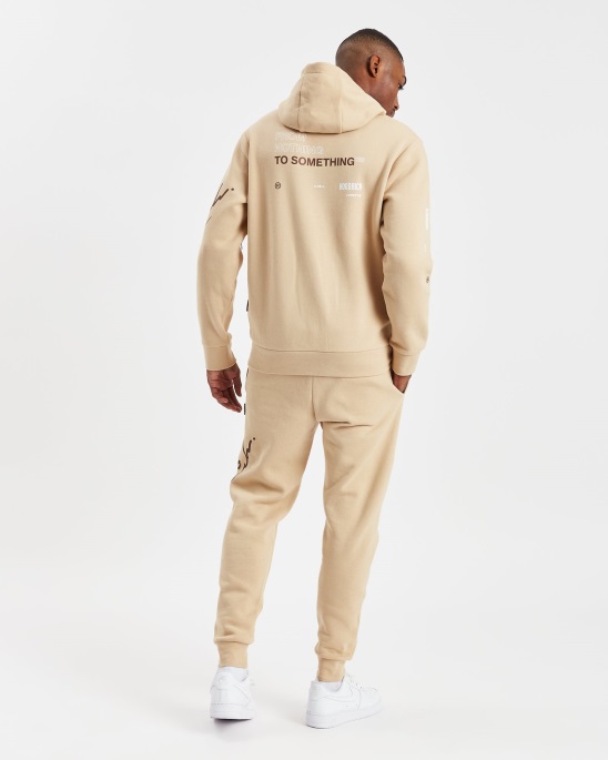 Hoodrich Irish Cream/Aztec/White Og Tycoon Joggers