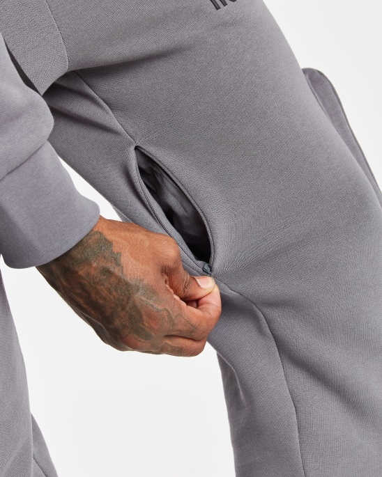 Hoodrich Iron/Sleet/Black/Orange Og Stamp Cargo-Jogginghose