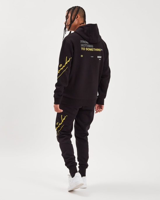 Og Tycoon Jogger Black/daffodil Hoodrich