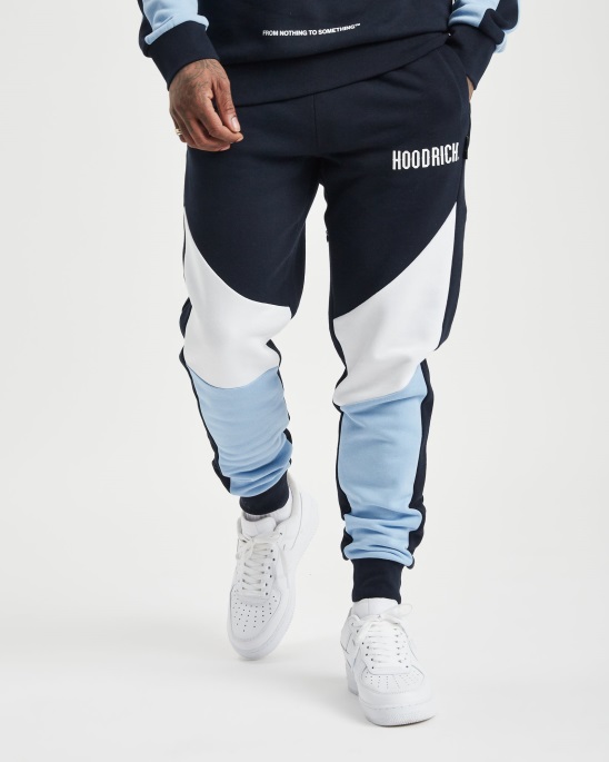 Hoodrich Navy/placid Blue/white Og Flash Joggers