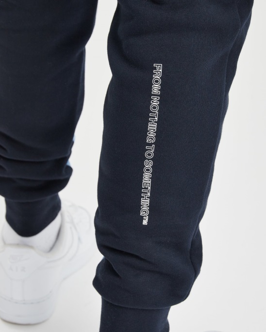Hoodrich Navy/placid Blue/white Og Flash Joggers