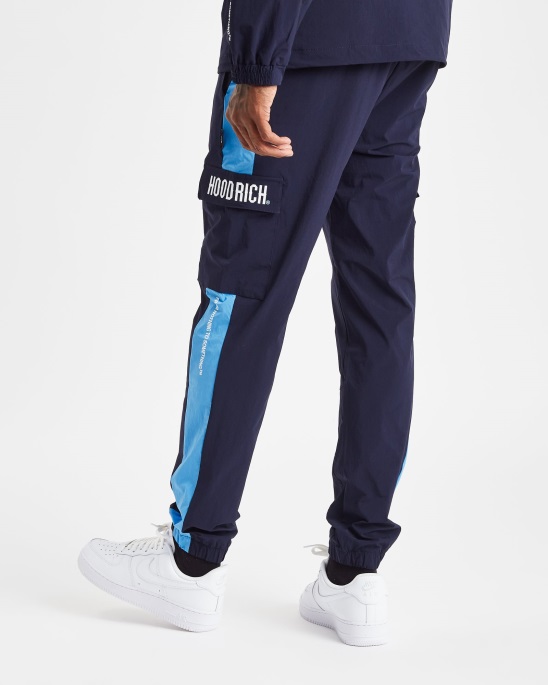 Og Cript Cargohose Hoodrich Navy/Azur/Weiß
