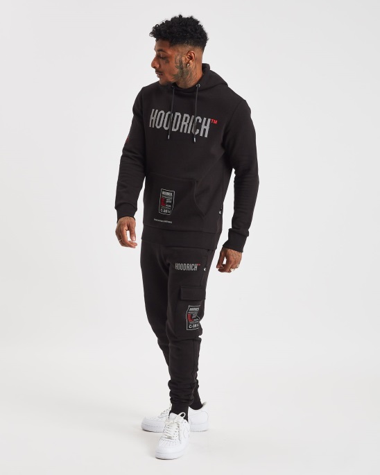 Hoodrich Og Akira V6 Cargo-Jogginghose Schwarz/reflektierend