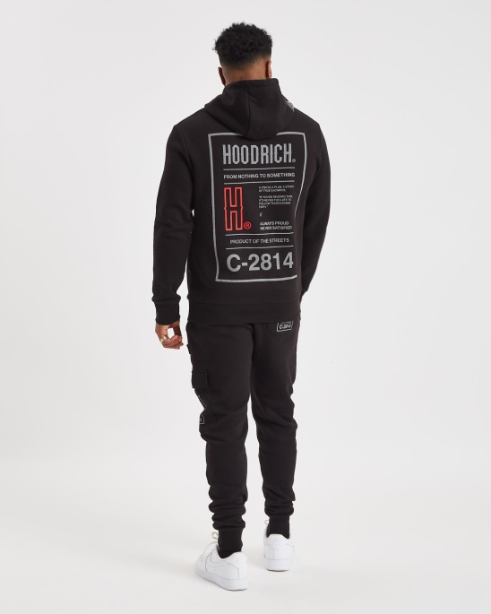 Hoodrich Og Akira V6 Cargo-Jogginghose Schwarz/reflektierend