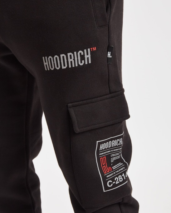 Hoodrich Og Akira V6 Cargo-Jogginghose Schwarz/reflektierend