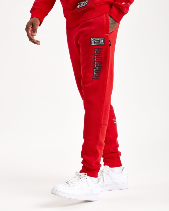 Litschi/Schwarz/Iron Gate Hoodrich Og Blend Jogginghose