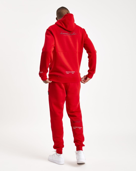 Litschi/Schwarz/Iron Gate Hoodrich Og Blend Jogginghose