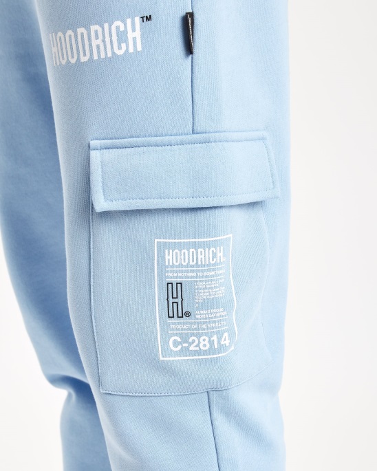 Og Akira V6 Cargo Jogger Hoodrich Babyblau/weiß/schwarz