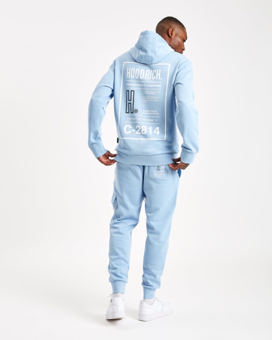 Og Akira V6 Cargo Jogger Hoodrich Babyblau/weiß/schwarz