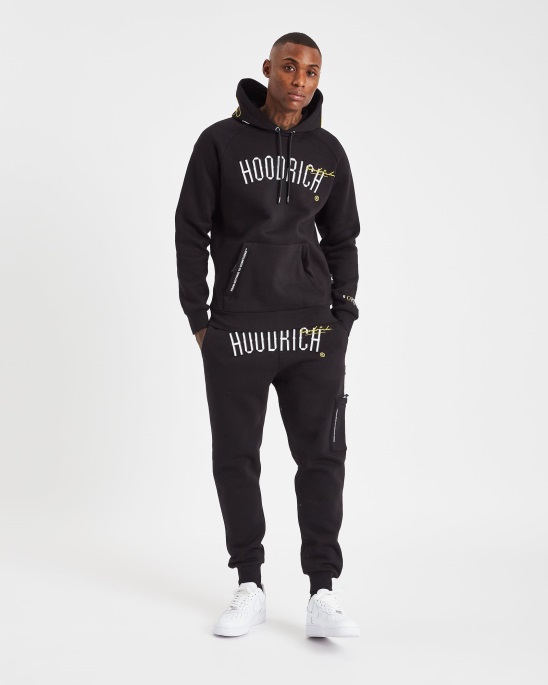 Og Heat Jogginghose Schwarz/daffodil Hoodrich