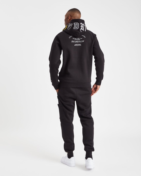Og Heat Jogginghose Schwarz/daffodil Hoodrich
