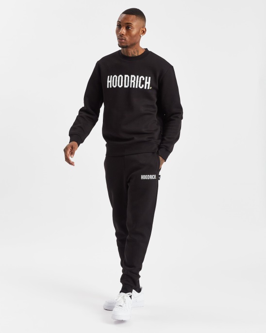 Hoodrich Schwarz/Weiß/Illuminating Og Core Jogginghose