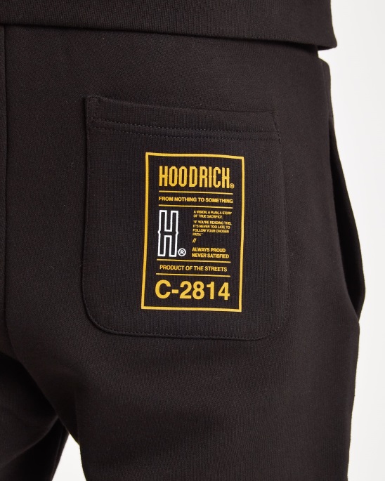 Hoodrich Og Akira V6 Cargo-Jogginghose Schwarz/gelb/weiß