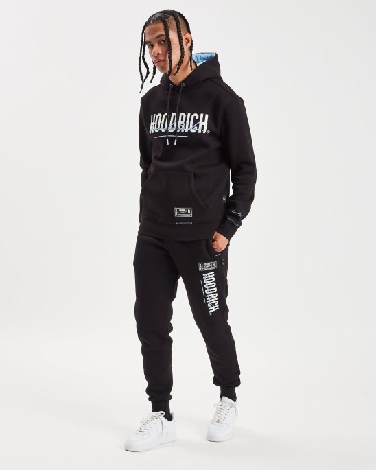 Schwarz/placid Blue Hoodrich Og Blend Joggings