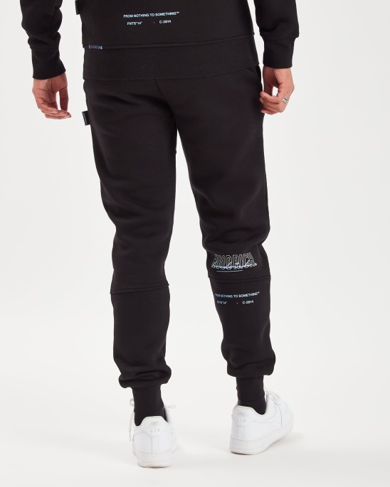 Schwarz/placid Blue Hoodrich Og Blend Joggings