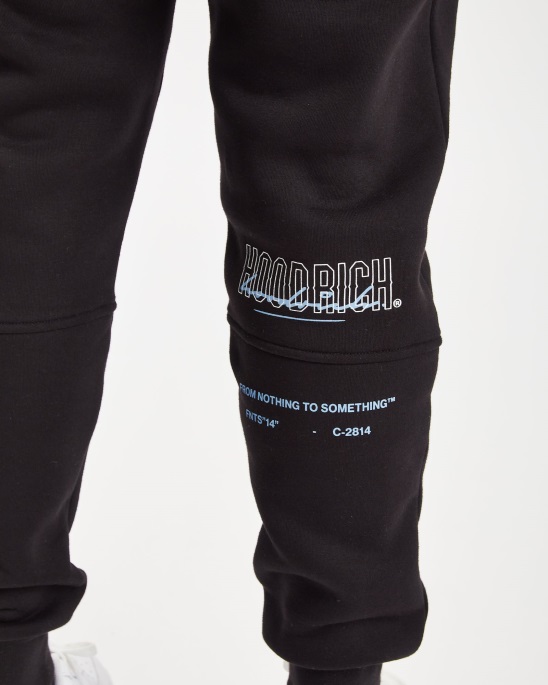 Schwarz/placid Blue Hoodrich Og Blend Joggings