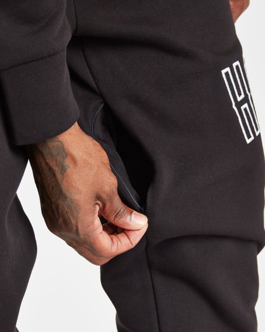 Schwarz/weiß Og Stack Jogger Hoodrich