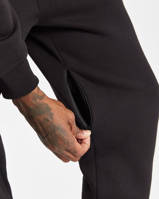 Hoodrich Og Core Jogginghose Schwarz/rot