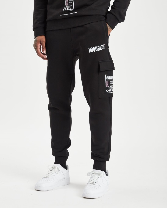 Og Akira V6 Cargo Jogger Hoodrich Schwarz/weiß/rose