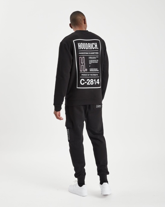 Og Akira V6 Cargo Jogger Hoodrich Schwarz/weiß/rose