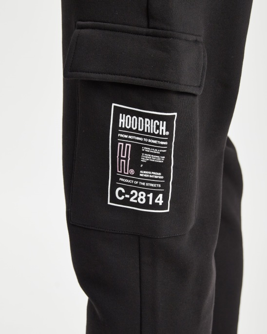 Og Akira V6 Cargo Jogger Hoodrich Schwarz/weiß/rose