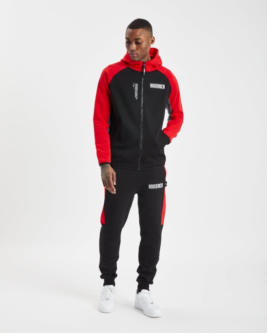 Og Phaze Jogginghose Schwarz/flamme/weiß Hoodrich