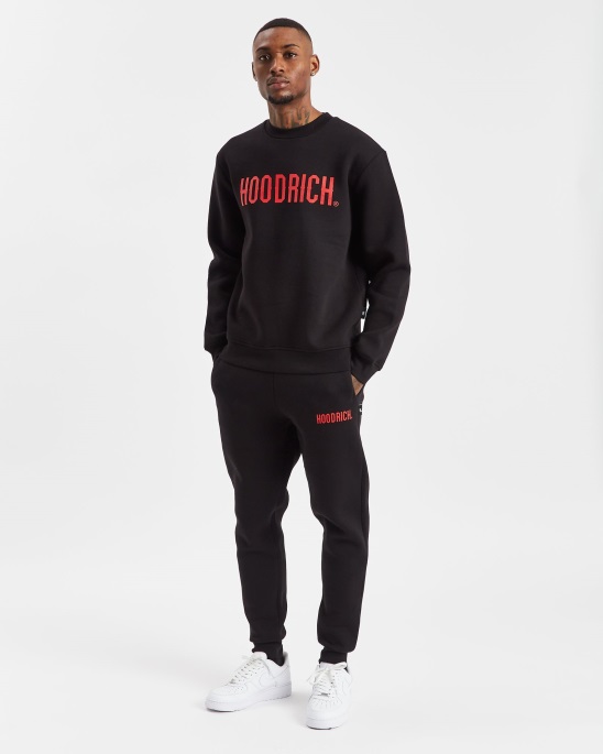 Hoodrich Og Core Sweatshirt Schwarz/rot