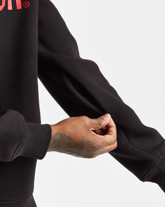 Hoodrich Og Core Sweatshirt Schwarz/rot