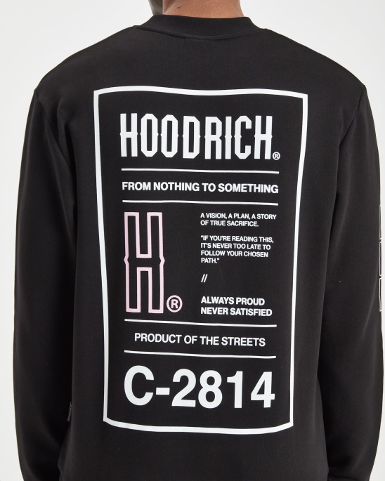 Schwarz/weiß/rosa Kapuzenpullover Von Akira V6