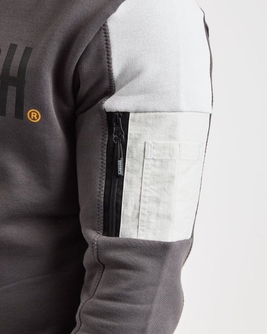 Og Aspire V2 Sweatshirt Hoodrich Iron Gate/oyster/schwarz/strahlendes Gelb