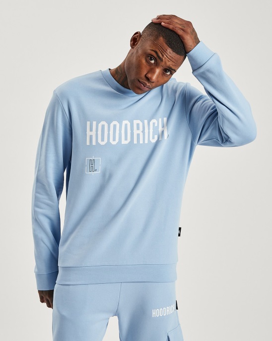 Og Akira V5 Sweatshirt Placid Blue/white/sky Hoodrich
