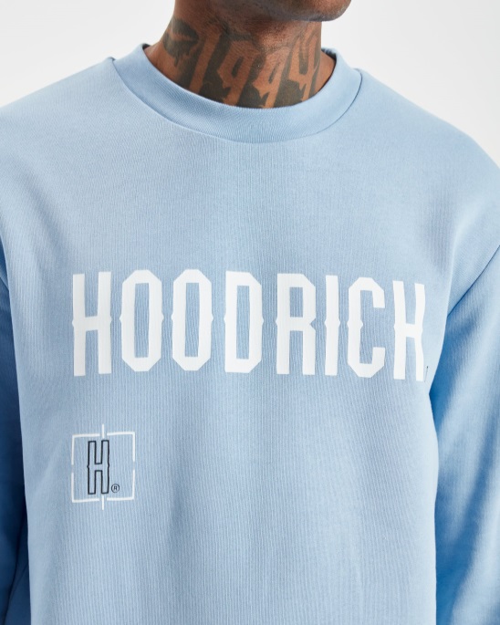 Og Akira V5 Sweatshirt Placid Blue/white/sky Hoodrich
