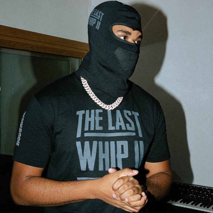 Schwarz/weiß/grau Hoodrich Last Whip T-Shirt