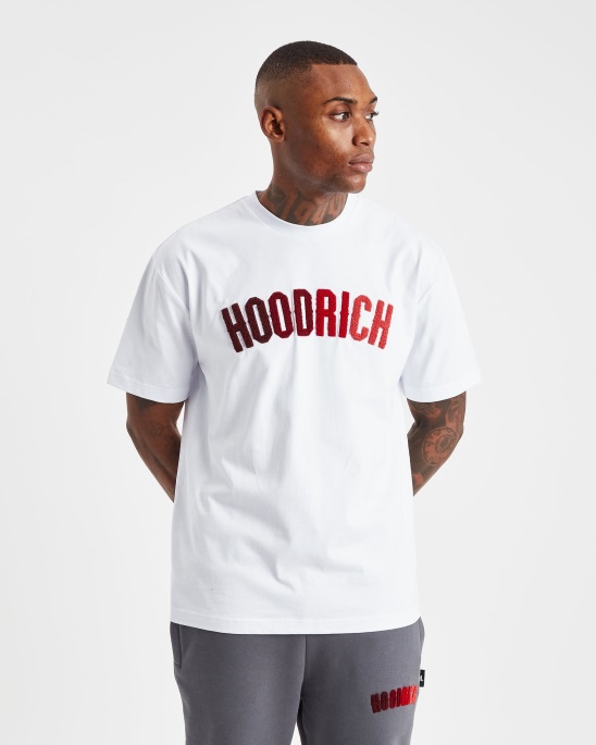Weiß/andorra/rhabarber/lychee Og Kraze T-shirt Hoodrich