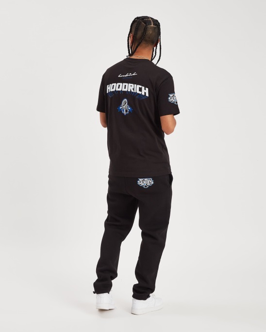 Schwarz/weiß/blau Hoodrich Og Stadium T-Shirt