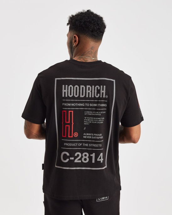 Schwarz/reflektierend Og Akira V6 T-shirt Hoodrich