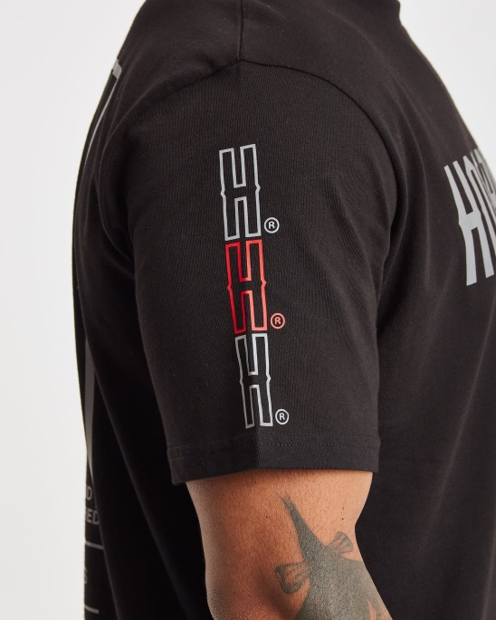 Schwarz/reflektierend Og Akira V6 T-shirt Hoodrich