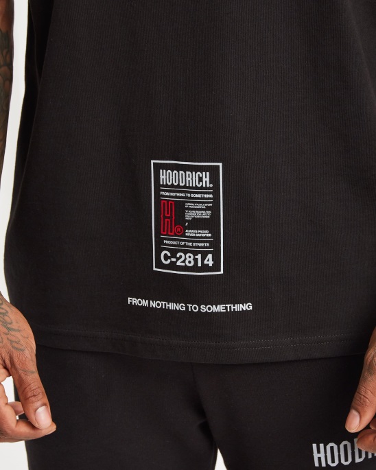 Schwarz/reflektierend Og Akira V6 T-shirt Hoodrich