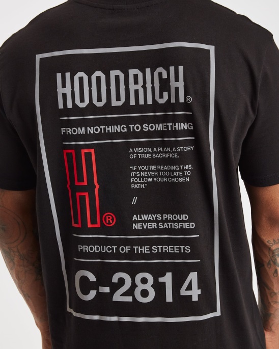 Schwarz/reflektierend Og Akira V6 T-shirt Hoodrich