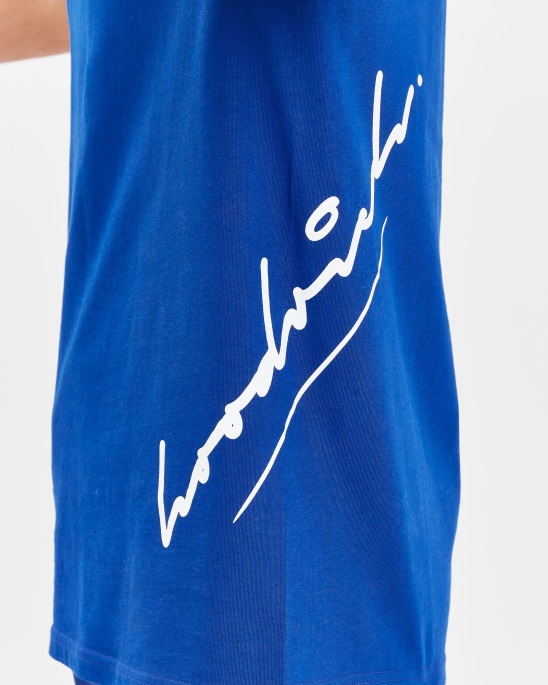 Og Tycoon T-shirt Sodalithblau/weiß/schwarz Hoodrich