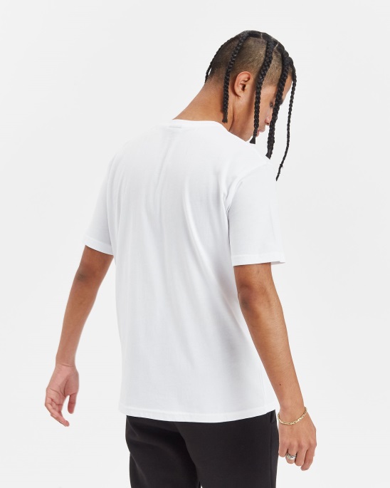 Weiß/schwarz/gelbes Hoodrich Og Paisley T-Shirt