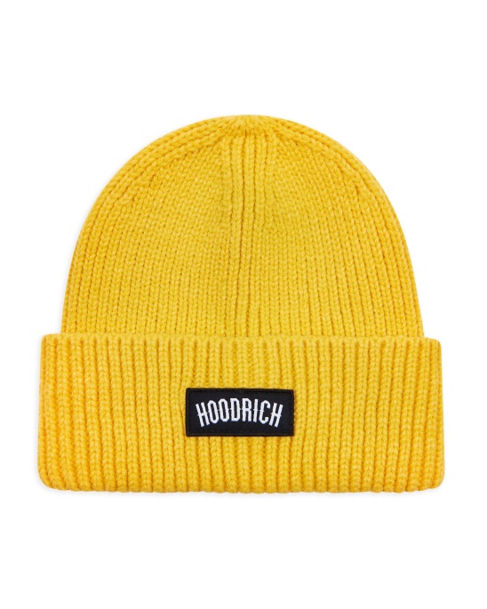 Hoodrich Og Core Beanie Gelb/schwarz/weiß