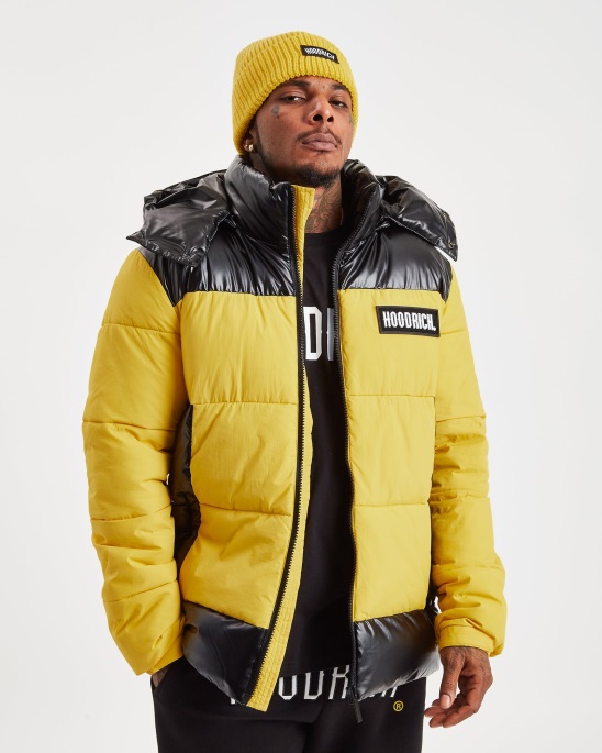 Hoodrich Og Core Beanie Gelb/schwarz/weiß