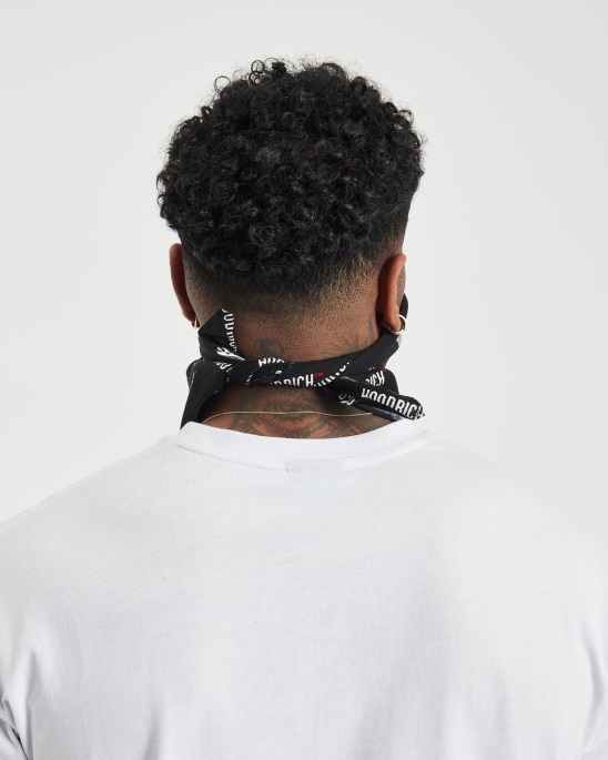 Og Repro Bandana Hoodrich Schwarz/weiß/rot