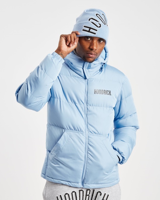 Og Stack Beanie Babyblau/schwarz/weiß Hoodrich