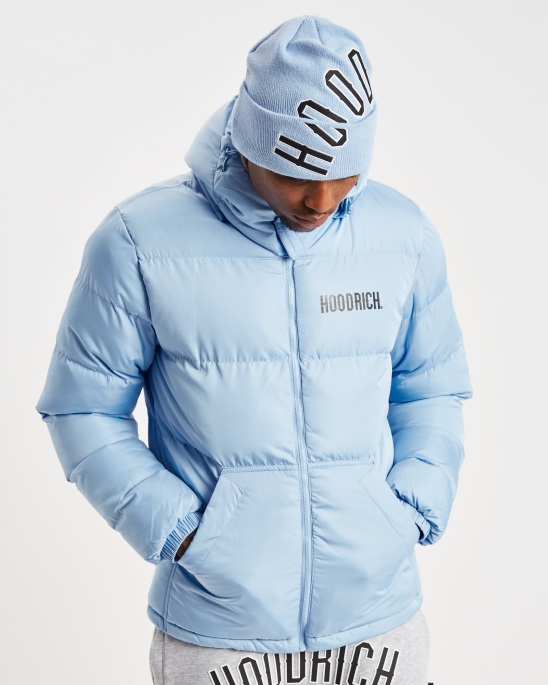 Og Stack Beanie Babyblau/schwarz/weiß Hoodrich