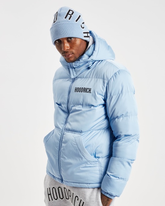 Og Stack Beanie Babyblau/schwarz/weiß Hoodrich