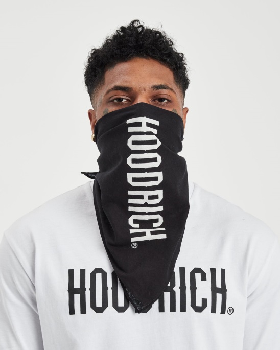 Hoodrich Og Core Bandana Schwarz/weiß