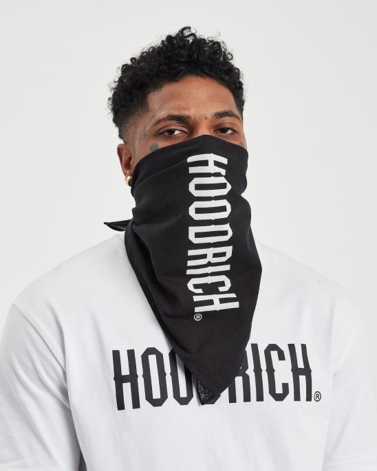Hoodrich Og Core Bandana Schwarz/weiß