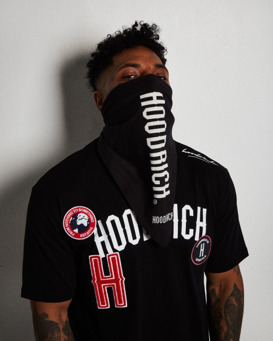 Hoodrich Og Core Bandana Schwarz/weiß